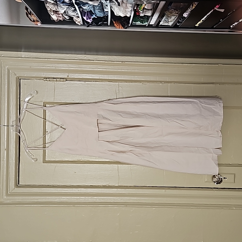 Open front beige tunic